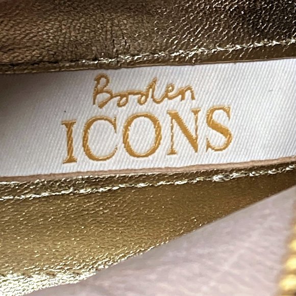 NEW (NWOT) Boden Icons Blue Velvet Round Toe Knee High Heel Boots - Size 8.5 - Picture 11 of 13